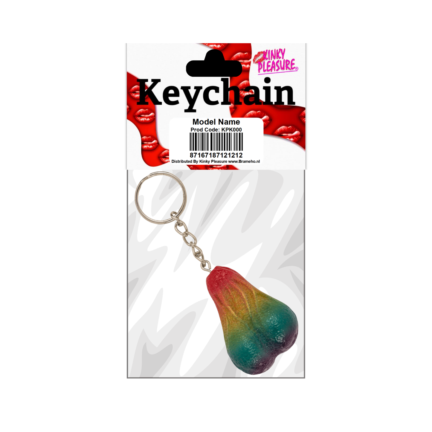 Kinky Pleasure - KPK022 - Keychain - Pride Rainbow Balls