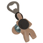 Kinky Pleasure - OB166 - Bottle Opener - Squeezy Bum & Boobs - Black Hair