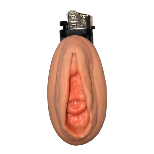 Kinky Pleasure - DS055 - Lighter Sleeve – Vagina Design Nude Pink