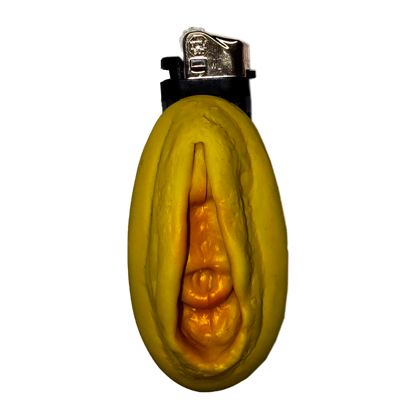 Kinky Pleasure - DS057 - Lighter Sleeve – Yellow Vulva Edition