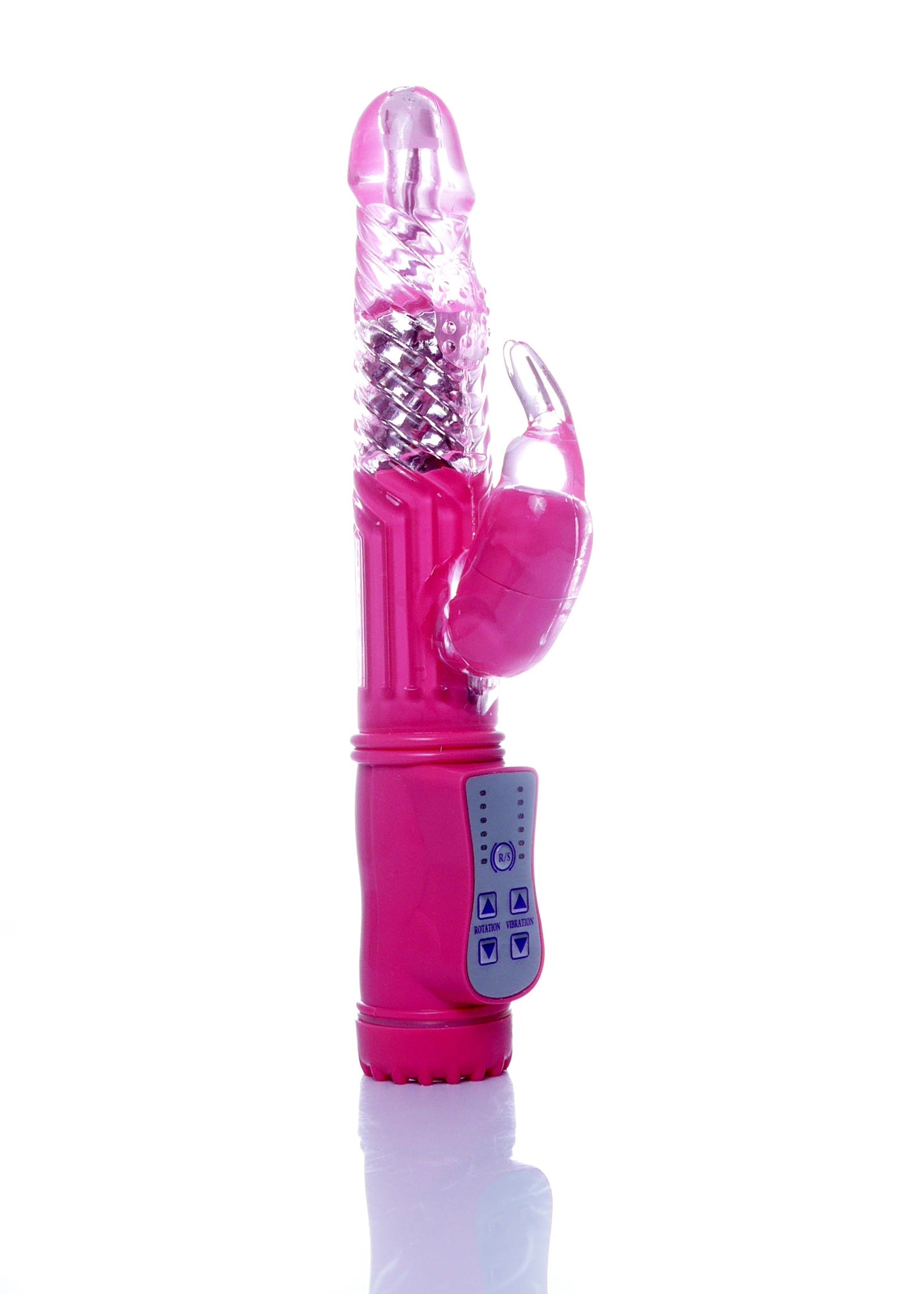 Bossoftoys -  26-00104 - Big - Powerful - Pink - Tarzan - Rabbit - Vibrator - 22cm - 8,7"