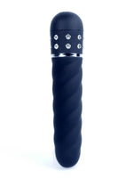 Bossoftoys - 26-00115 - Diamond stones Mini Vibrator - 11,5 cm - luxury Giftbox - G spot vibrator - Black