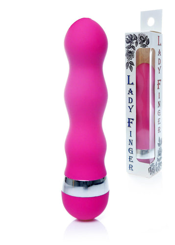 Bossoftoys - 26-00060 - Mini wand vibrator -  Lady finger 01 - 10,5 cm - dia 2-2,5 cm - Pink - Window colourbox