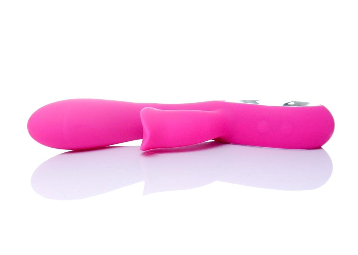 Bossoftoys - 26-00066  - Daro g spot vibrator - Silicone - pink colour - total length 19,5 cm -  dia 2 /3 cm - 12 function - Rechargeable