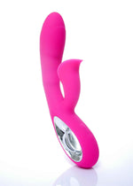 Bossoftoys - 26-00066  - Daro g spot vibrator - Silicone - pink colour - total length 19,5 cm -  dia 2 /3 cm - 12 function - Rechargeable
