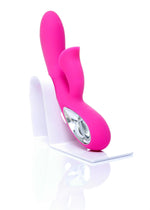 Bossoftoys - 26-00066  - Daro g spot vibrator - Silicone - pink colour - total length 19,5 cm -  dia 2 /3 cm - 12 function - Rechargeable