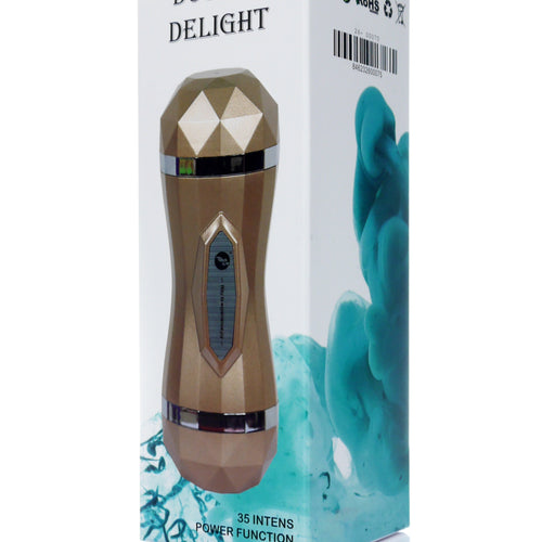 Boysoftoys - 26-00075 - Double delight - 35 function - usb rechargeable - heavy version - double holes