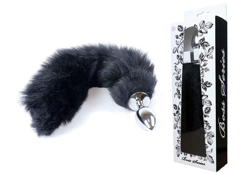 Boysoftoys - 26-00111 - foxtail - Plug with black tail - 45 cm - big size