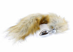Boysoftoys - 64-00098 - Plug with brown  fox tail - 45 cm - big size