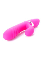 Bossoftoys Cindy G spot Vibrator - 36 Functions - Silicone - 22 cm -  dia 3,7 cm - Rechargeable - 26-00123