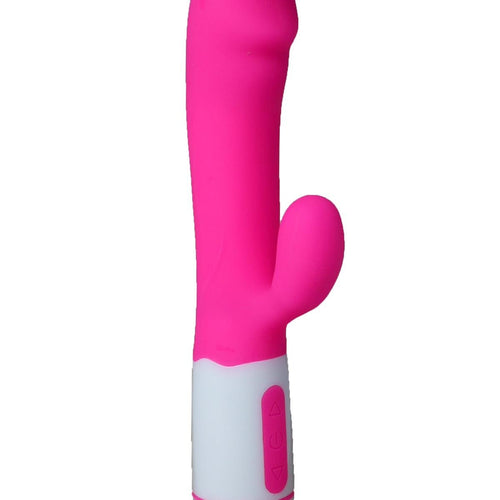 Boysoftoys - 26-00124 - Emma - G spot & clit stimulator Vibrator - New Design - 19 cm  - 36 function - 5 speed - Pink - colour box