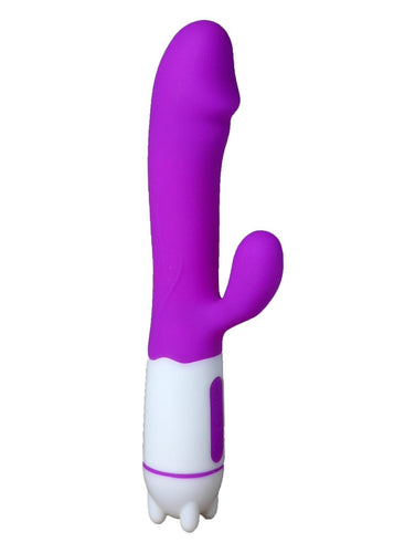 Bossoftoys - 26-00125 - Julia - G spot & clit stimulator Vibrator - New Design - 19 cm  - 36 function - 5 speed - Purple - colour box