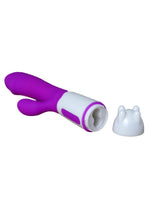 Bossoftoys - 26-00125 - Julia - G spot & clit stimulator Vibrator - New Design - 19 cm  - 36 function - 5 speed - Purple - colour box
