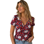 Peter Domenie Thin Red Shirt With Text Just A Kind Sizes: L / XL / XXL