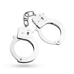 Power Escorts - BR206 - MetalCuffs - Hands – Silver, 28 cm