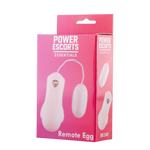 Power Escorts - BR340 - Remote Egg – Wired Controller & Compact Design Salmon Pink