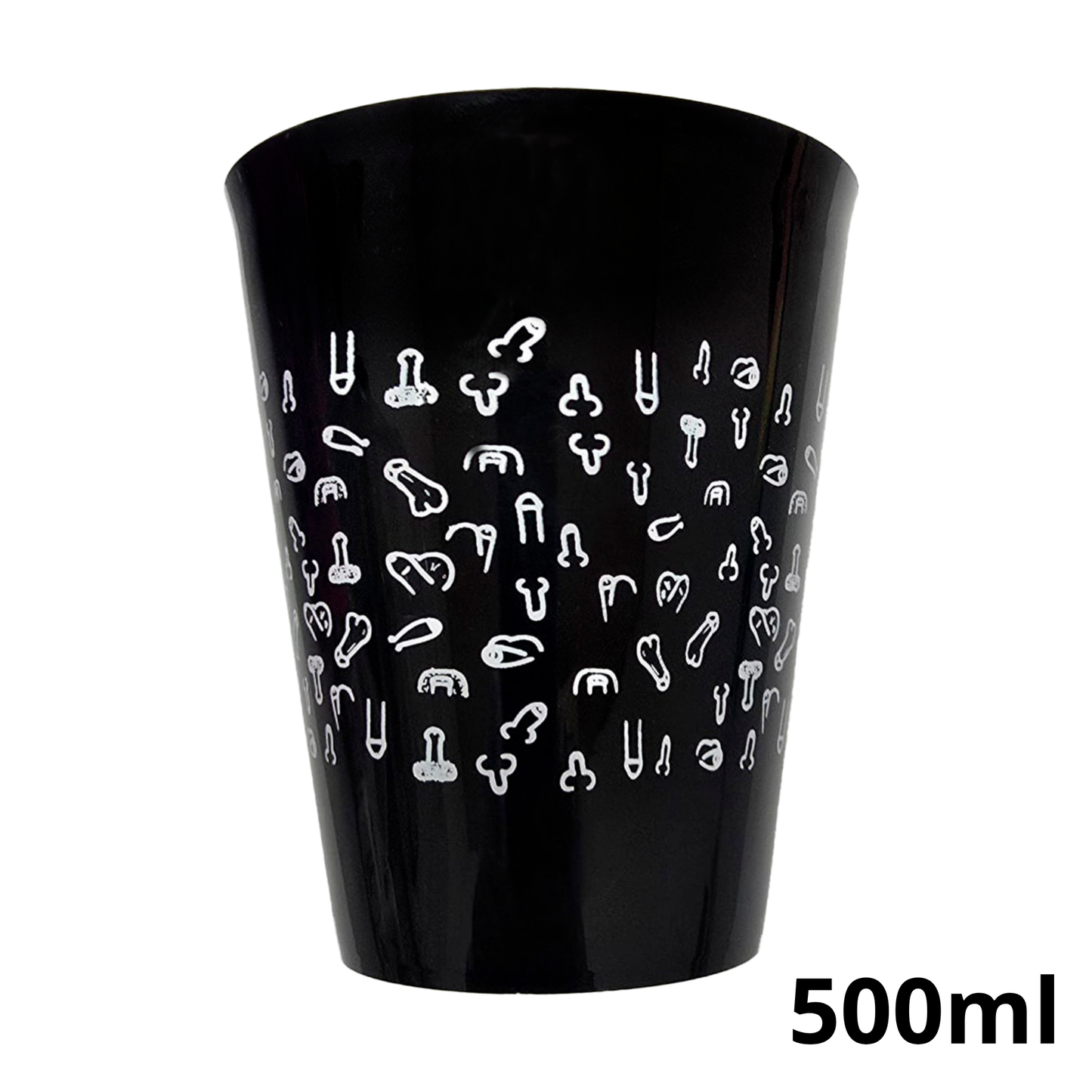 Kinky Pleasure - DS038 - Dicky Cup – Black - 400ml
