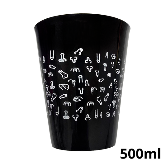 Kinky Pleasure - DS038 - Dicky Cup – Black - 400ml