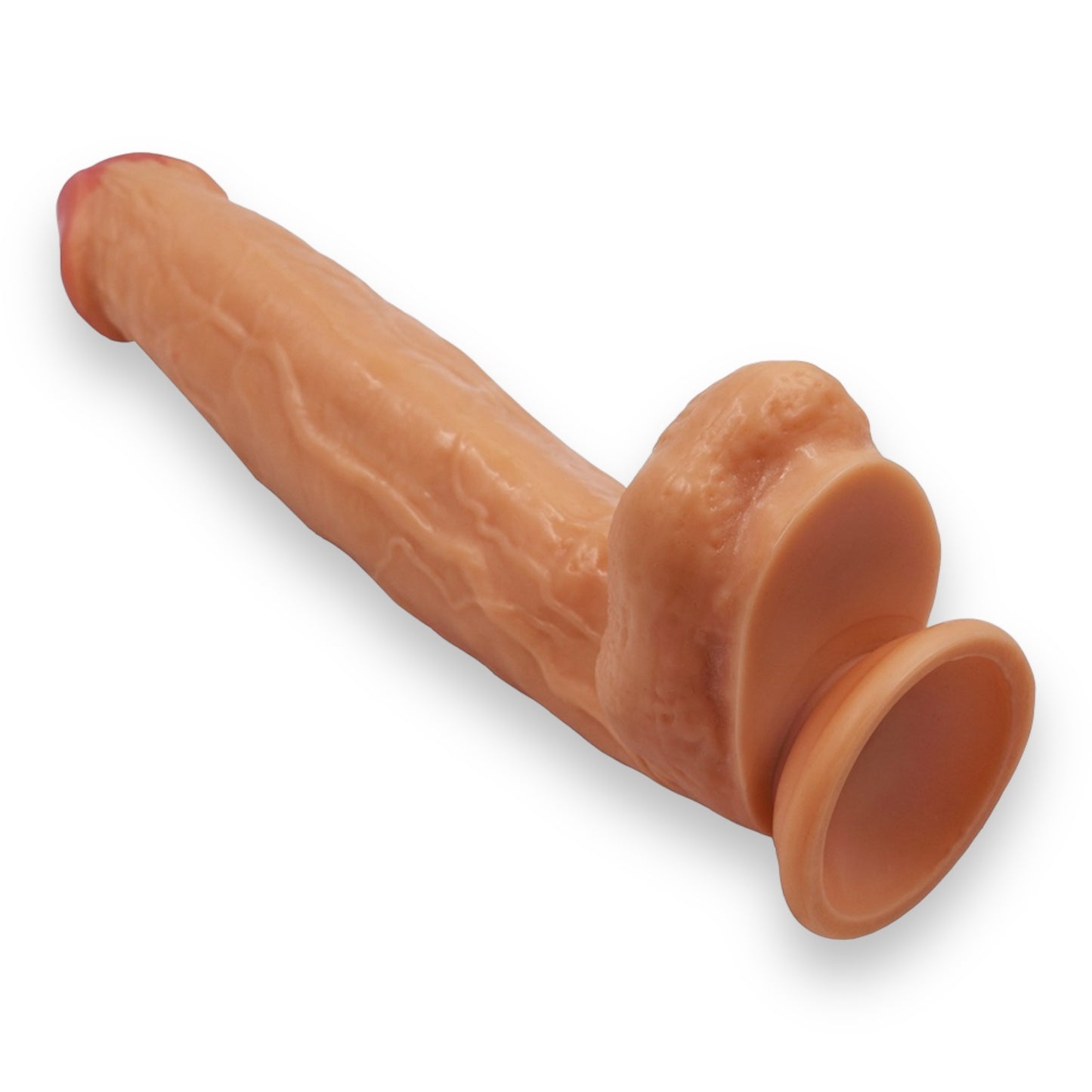 Power Escorts - BR229 Flesh - Monster John 11 Inch Mega Realistic Dildo app. 29 CM