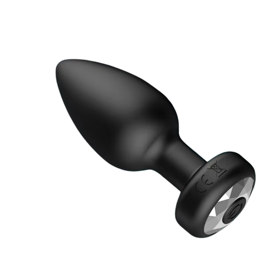 Power Escorts - T266 - Vibrating Plug – Rechargeable Silicone Black