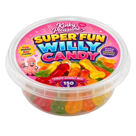 Kinky Pleasure - KPC001 - Penis Gummy's Candy – Fruit Gummy Mix 150g