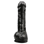 Power Escorts - BR154 Black - Rocket John 8,2'' Realistic Dildo - 8,2 Inch / 21 CM