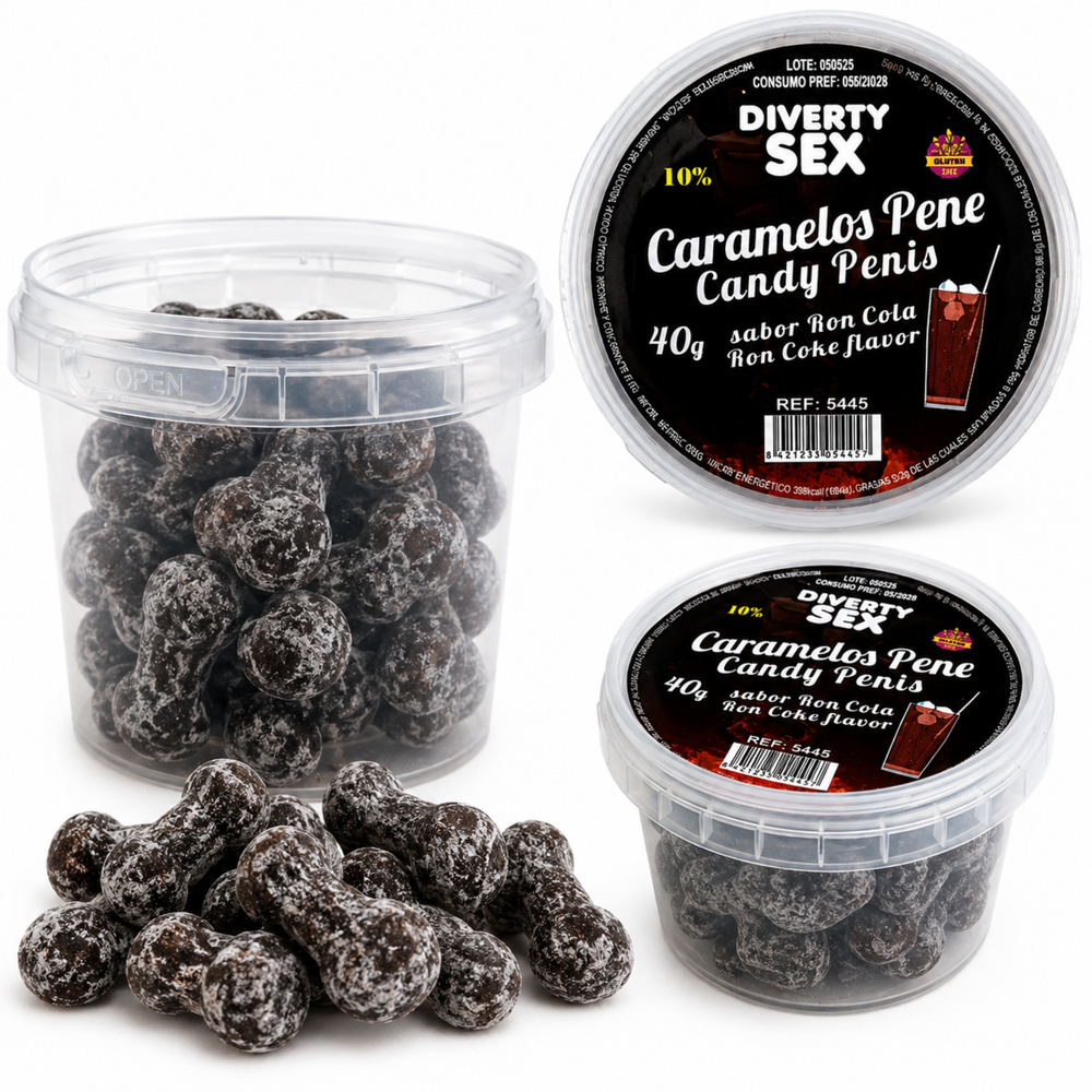 Kinky Pleasure - DS039 - Sexy Penis Candy Hard – Rum Cola Flavour