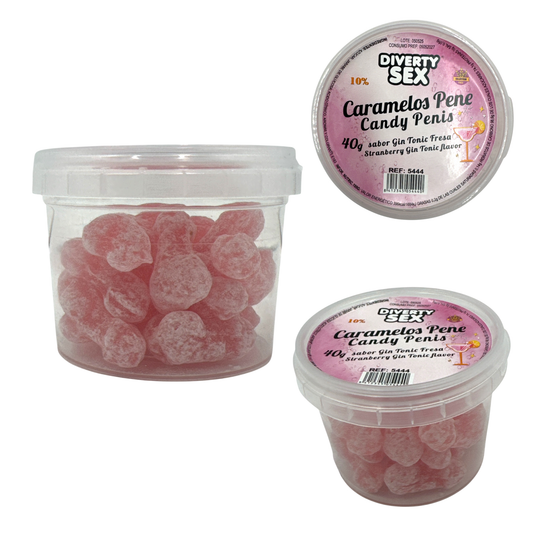 Kinky Pleasure - DS040 - Sexy Penis Candy Hard – Gin Tonic Flavour