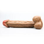 Power Escorts - BR158 Flesh - Rocket John 11,2'' - Mega Realistic Dildo - 11,2 Inch / 28,5 CM