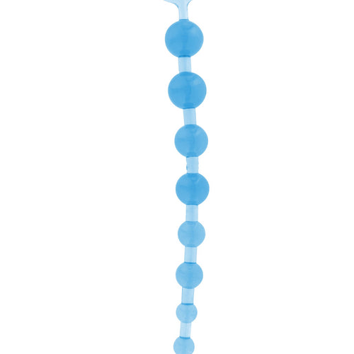 Anal Love Beads - Blue - Insertable Length 25,5 CM - 30-10303 blue