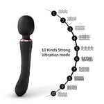 Power Escorts - BR309 - Char Lemagne Wand Massager - Silicone - 10 Speed