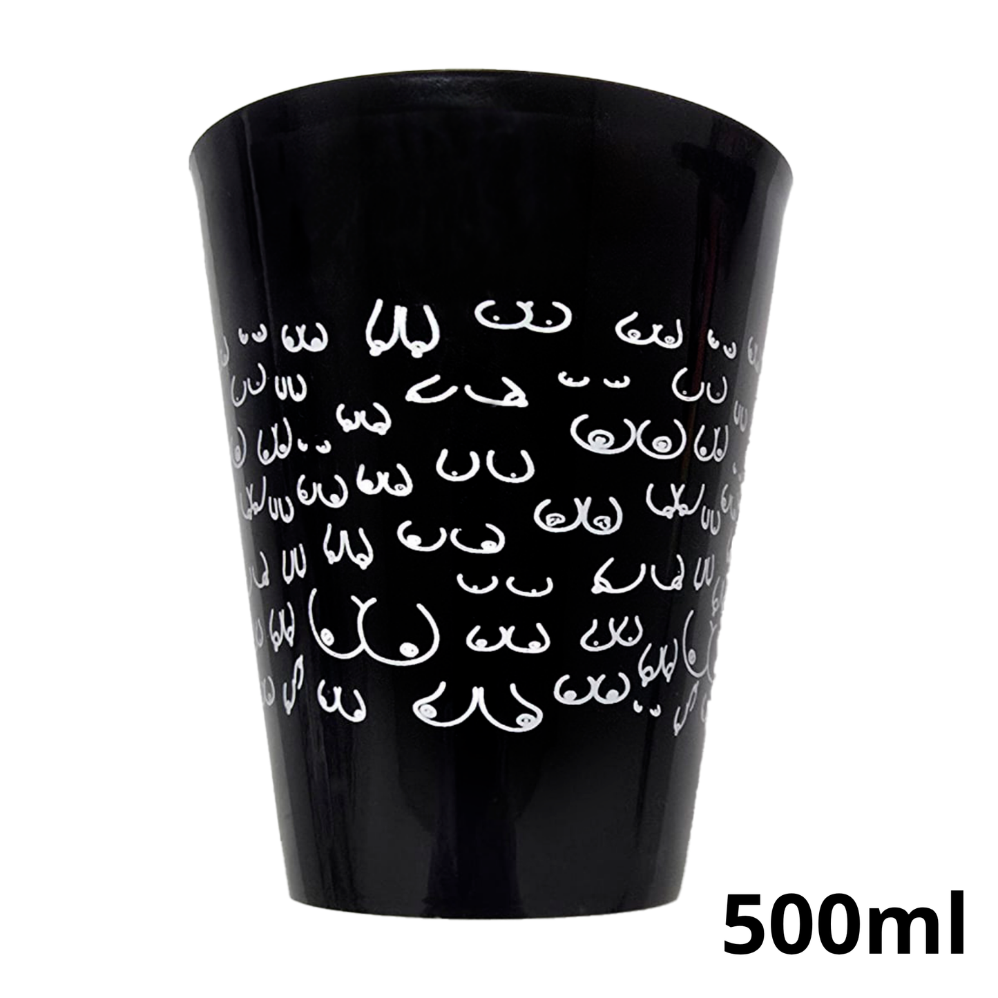 Kinky Pleasure - DS037 - Boobie Cup – Black - 400ml