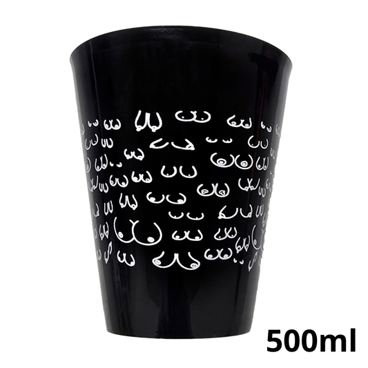 Kinky Pleasure - DS037 - Boobie Cup – Black - 400ml