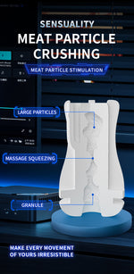 Power Escorts - BR311 - Carl - Big Size Masturbator - 10 Function + Sound Function