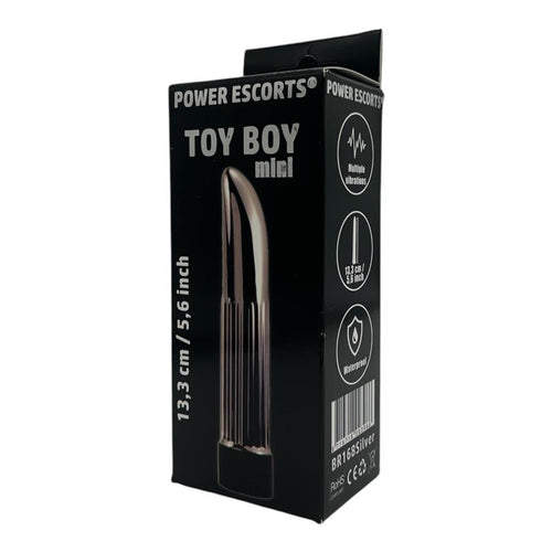 Power Escorts - BR168 - Toy Boy Mini - Vibrator - 13,3 CM / 5,6 Inch - 4 Colours