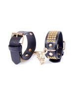 Boysoftoys - 33-00095 - Fetish - big size Handcuffs - Crystals - Gold - Adjustable