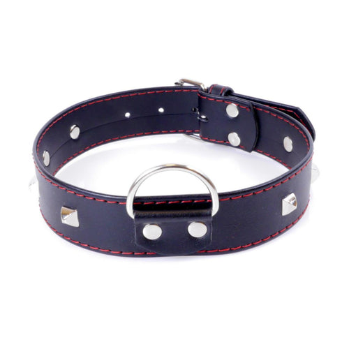 Boysoftoys - 33-00113 - Fetish Boss Series Collar with studs - 3 cm - Red