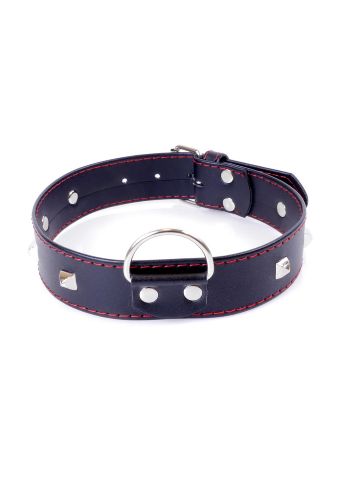Bossoftoys - 33-00113 - Fetish Boss Series Collar with studs - 3 cm - Red
