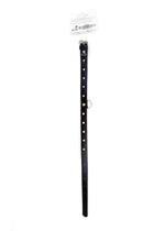 Boysoftoys - 33-00117 - Fetish Collar Silver with stones - 2 cm width - Silver line adjustable - easy to hang - with product tag /barcode