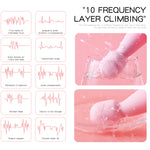 Power Escorts - BR315 - Mini Wand Massager De Luxe Pink - 11,6 Cm / 4.5 Inch Silicone