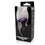 Power Escorts - BR135 - Diamond King - Silicone Butt Plug - Black - 7 Colours - 3 Sizes