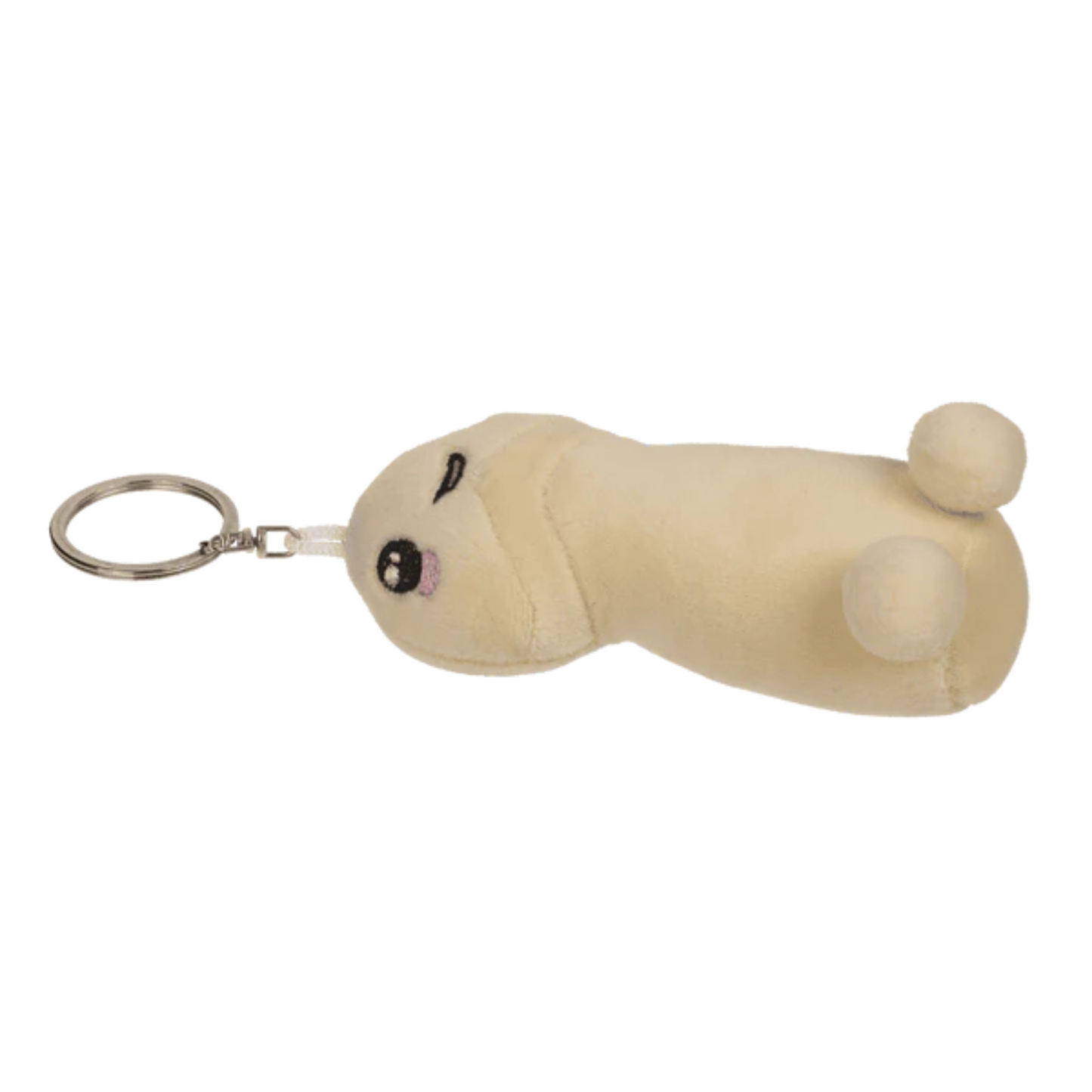 Kinky Pleasure - OB161 - Plush Keychain P*nis – Soft Naughty Bag Charm