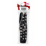 Kinky Pleasure - T175 - Choker Extreme With Spikes 2 Colours