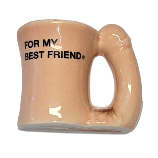 Kinky Pleasure - DS061 - For My Best Friend Mug – Nude Penis Handle Design