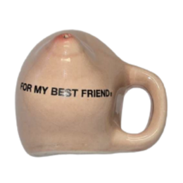 Kinky Pleasure - DS064 - For My Best Friend Mug – Single Boob Ceramic