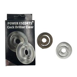 Power Escorts - BR78 - Cock Driller Cockring 2-Pack -Thick Penisrings