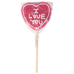 Kinky Pleasure – AC199 – Valentine Day Lolly Heart “I LOVE YOU” – Heart-Shaped Candy Lollipop