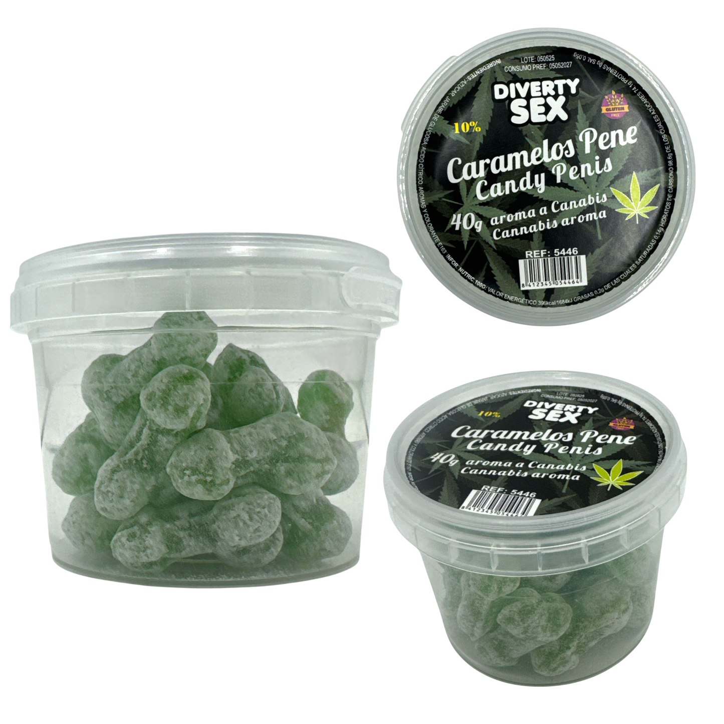 Kinky Pleasure - DS041 - Sexy Penis Candy Hard – Cannabis Flavour