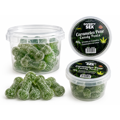 Kinky Pleasure - DS041 - Sexy Penis Candy Hard – Cannabis Flavour
