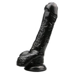 Power Escorts - BR154 Black - Rocket John 8,2'' Realistic Dildo - 8,2 Inch / 21 CM